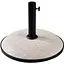 Підставка для парасолі Time Eco TE-G1-25 кругла бетонна біла 25 кг - мініатюра 1