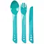 Набор столовых приборов Lifeventure Ellipse Cutlery Teal (1012-75015) - миниатюра 1