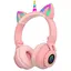 Навушники Unicorn Bluetooth Stereo STN-27 LED pink - мініатюра 1
