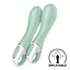 Вібратор Satisfyer Air Pump Vibrator 3 20.8 см м'ятний - мініатюра 3