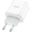 Мережевий зарядний пристрій Hoco C104A Stage single port PD20W charger ( EU ) Білий - мініатюра 1