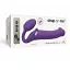 Безремневий страпон Strap-On-Me Vibrating Violet L регульований з вібрацією та з пультом ДК діаметр 3.7 см - мініатюра 6