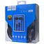 Наушники набор 2в1 Hoco Enlighten W24 Blue - миниатюра 4