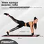 Коврик для йоги и фитнеса EasyFit Flex Pro с красным кантом - миниатюра 4