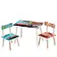 Дитячий столик M 501-33 стільниця 60 х 40 см, 2 стільчики - мініатюра 1