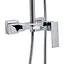 Душова система універсальна Qtap Gemini на три споживача (з виливом) QTGEM111CRM45685 Chrome, Хром - мініатюра 3