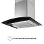 Вытяжка декоративная со стеклом PERFELLI GRASSI 6PWX INOX - миниатюра 4