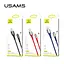Кабель Usams Lightning Smart Power-off u-Tone series US-SJ344 1,2 м 2A - миниатюра 2