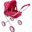 Коляска для куклы Melobo 9391 (HT) розовая - миниатюра 1