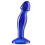 Анальная пробка Flawless Clear Anal Plug 6.5'' 16.5 см (синий) - миниатюра 1