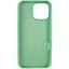 Чохол Epik Silicone Case Full Protective AA для Apple iPhone 16 Pro Max 6.9 Зелений/Pistachio - мініатюра 3