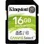 Карта памяти Kingston SDHC 16 GB UHS-I U1 Canvas Select (SDS/16GB) со скоростью считывания до 80 МБ/с - миниатюра 1