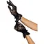 Перчатки Leg Avenue Floral lace wristlength gloves Black - миниатюра 1