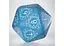 Кубик D20 Level Counter Blue & white Die (1) (20LEV06) - миниатюра 2