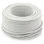 Кабель ПВС 3х1 Белый бухта 100 метров цена за бухту - миниатюра 1