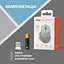 Мишка 2E MF280 Silent Wireless/Bluetooth Gray (2E-MF280WGR) - мініатюра 7