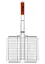 Решетка для гриля Ringel RG-12002 BBQ Expert с ручкой из дерева 30х24х4см веер для раздувания огня - миниатюра 3