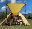 Палатка Naturehike P-Series CNK2300ZP028 четырехместная Светло-серый (1047-6976023920462) - миниатюра 2