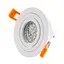 Світильник врізний поворотний Brille HDL-DT 108/1 MR16 WH 36-246 - мініатюра 1