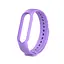 Ремешок для фитнес-браслета Lemfo для Xiaomi Mi Band 5, 6, 7 лиловый - миниатюра 2