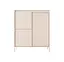 Комод высокий Perfect Home Сенсо / Senso 3-дверный 3D Беж (PFH-091106) - миниатюра 1