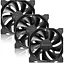 Комплект вентиляторів Zezzio ZA-120 3 in 1 Kit ZA-120 3 in 1 Kit) - мініатюра 1