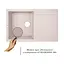 Кухонная мойка Lidz 790x495/230 COL-06 (LIDZCOL06790495230), Бежевый - миниатюра 3