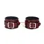 Фіксатори для ніг Liebe Seele Wine Red Ankle Cuffs 30.5 см бордовий - мініатюра 4