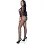 Бодістокінг Leg Avenue V Front Bodystocking One Size Black, дрібна сітка, доступ - мініатюра 3