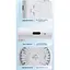 Портативный вентилятор DK N12-B White [136008] - миниатюра 2