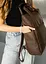 Женская сумка-рюкзак Sambag Cargo коричневая 45 х 31 х 15 см (93541020) - миниатюра 4