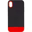 Чехол Epik TPU+PC Bichromatic для Apple iPhone X/XS 5.8 Black/Red - миниатюра 1