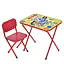 Дитячий столик складаний зі стільчиком M 5964-3 червоний - мініатюра 1