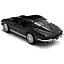 Автомодель TechnoDrive Chevrolet Corvette Split Window 1963 матовый черный (250411U) - миниатюра 8