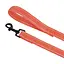 Поводок для собак Barksi Сotton с карабином квадратное ушко 200x1.6 см оранжевый - миниатюра 4