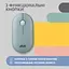 Мишка 2E MF300 Silent Wireless/Bluetooth Ashen Green (2E-MF300WGN) - мініатюра 3