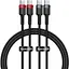 Кабель Baseus Cafule Charging Type-C to Type-C 100W 1m 2pcs Black (P10318306003-00) [141246] - мініатюра 1