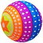 М'яч дитячий "Веселка" MS 3969(Violet) розмір 9 дюймів - мініатюра 1
