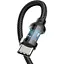 Кабель Baseus U-shaped portable data cable Type-C+MicroUSB 2.4A 0.23m black (CAMUTC-01) - мініатюра 3