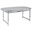 Стіл Bo-Camp Premium Oval 150x80 cm Сірий - мініатюра 1