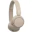 Навушники Sony On-ear WH-CH520 BT 5.2 SBC AAC Wireless Mic бежеві - мініатюра 2