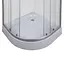 Душевая кабина Bravo Wisla 80T 000022471, прозрачный, матовый хром - миниатюра 4