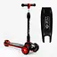 Самокат Best Scooter 24х58х67-77 см Чорно-червоний 000231612 - мініатюра 2