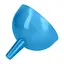 Лейка сливная воронка пластмассовая на банку, Kitchette Голубой 84523 - миниатюра 7