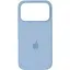 Чохол Silicone Case для Apple iPhone 17 Pro Mist Blue AA [145198] - мініатюра 1