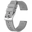 Ремінець силіконовий Tamister для годинника 20 мм Stripe сірий - мініатюра 1