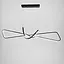 Современная черная люстра AVIZE в двух размерах Line.F Длина 85 см - миниатюра 5