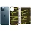 Захисна плівка SKLO Back тил+грані Camo для Apple iPhone 12 6.1 Коричневий/Army Brown - мініатюра 1