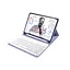 Чехол для планшета BeCover with keyboard Apple iPad Mini 6 2021 Purple (712991) - миниатюра 1
