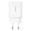 Зарядний адаптер блок живлення Baseus Cube Fast Charger C + U 30 W 2 порти білий - мініатюра 3